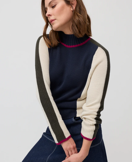 Team Colours Navy Sweater