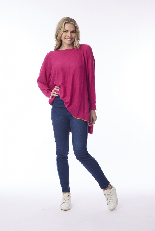 Hot pink Oversize knit