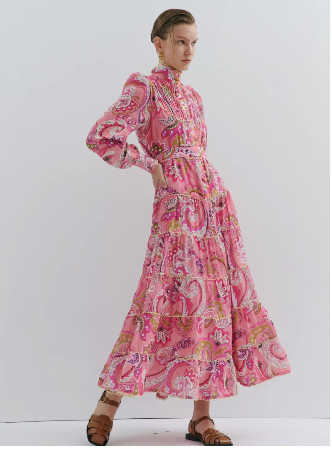 Charlotte Flower Maxi dress