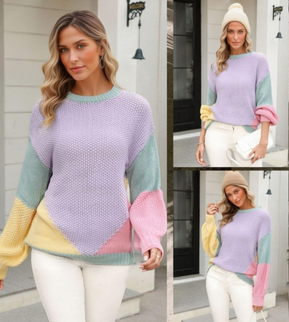 Purple Pastel Jumper