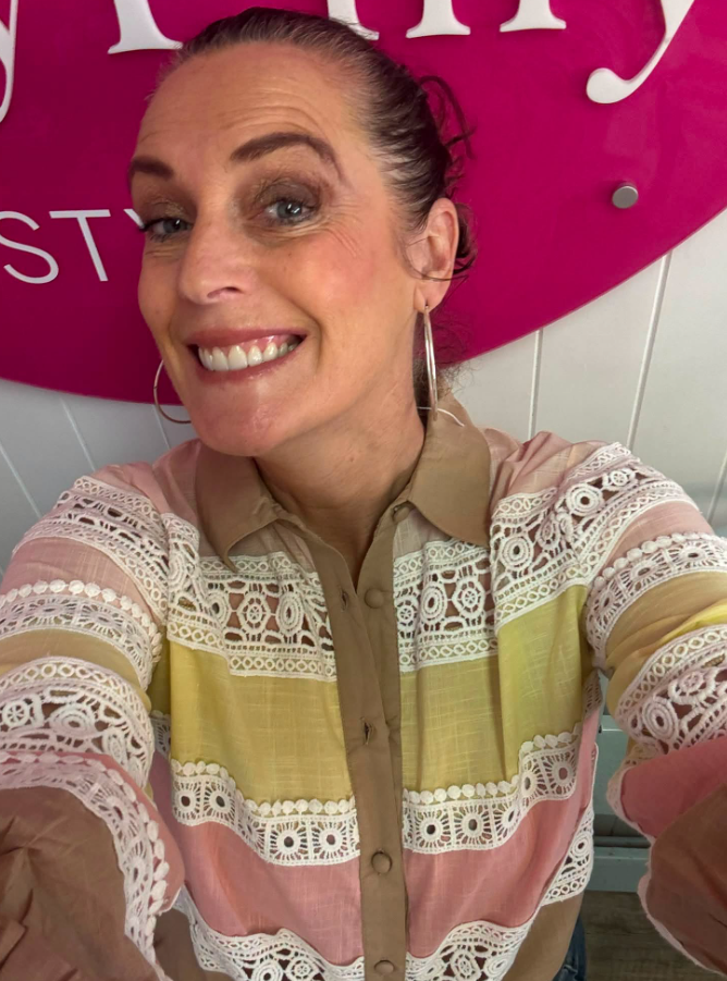 Earth Lace Blouse