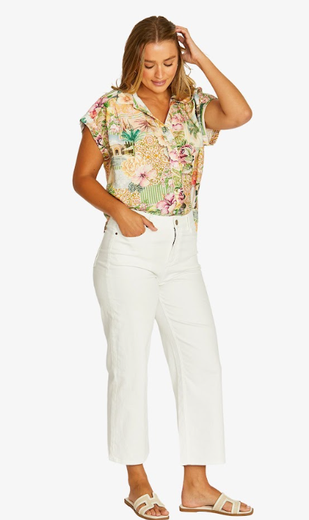 Resort Flower Top