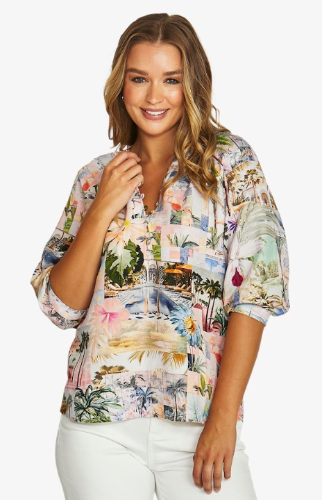 Poolside Glamour Top