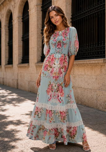 My Girl Floral Pretty dress