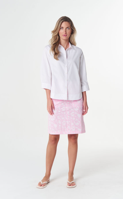 GC Birdie cotton Pink skirt
