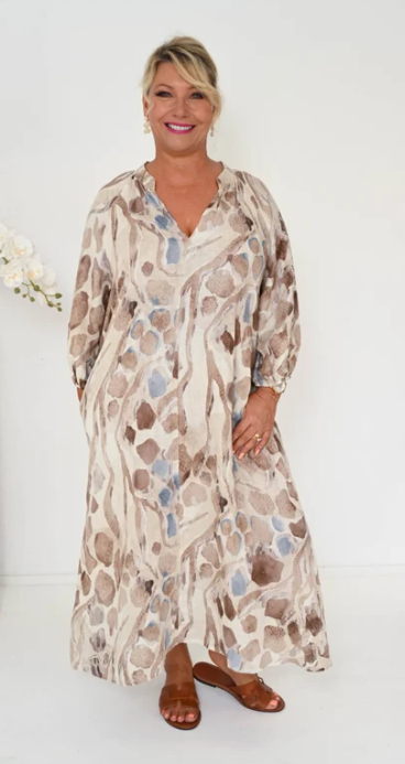 Lamonde Beige dress