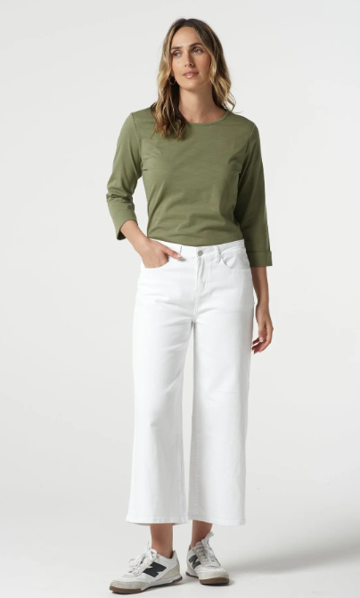 GC White denim Jean