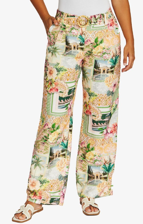 Resort Roses Pants