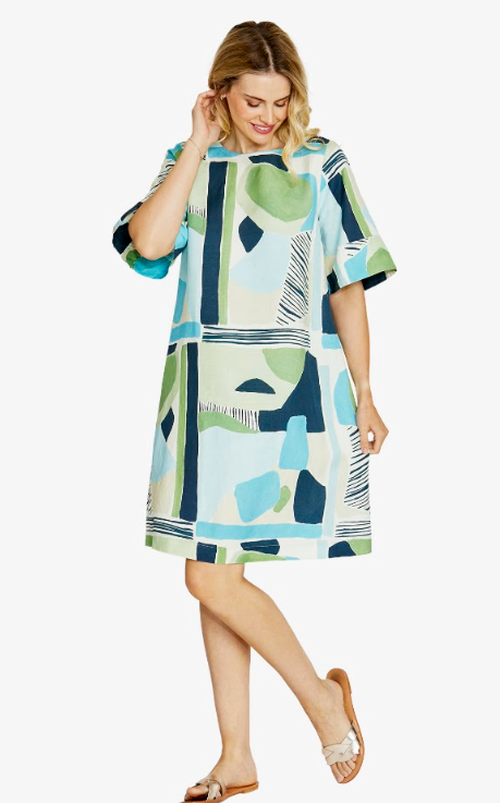 Hazel Print dress