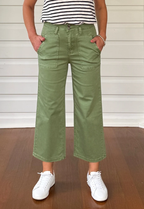 Hudson Ferm Crop 3/4 Jeans