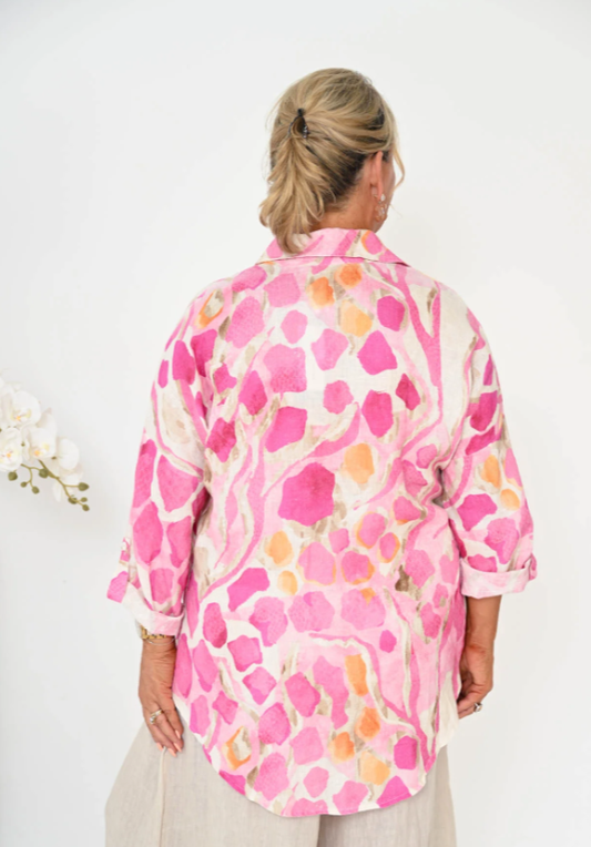 Lamonde pink shirt