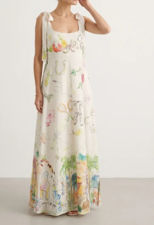 Squiggle dress