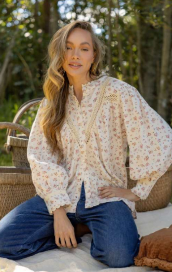 Boho Ditsy Blouse