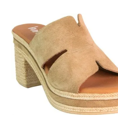 Guzman Swede Camel Shoes