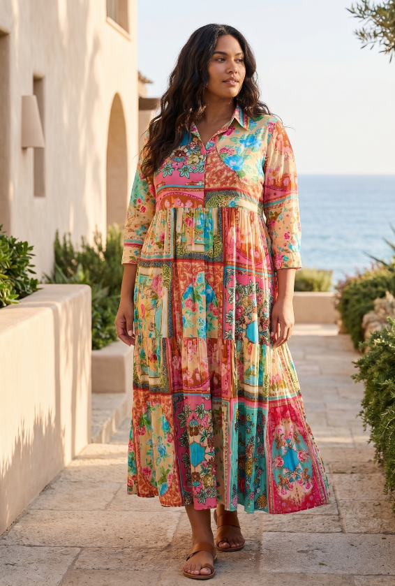 Fouland Collar Maxi