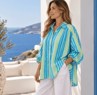 Ocean Cotton Shirt