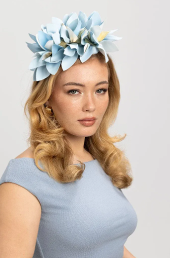 Fascinator blue
