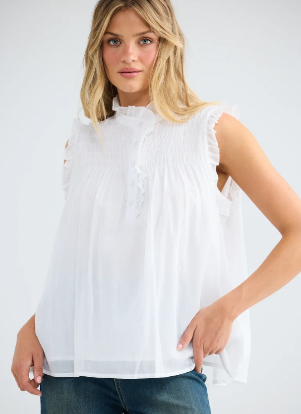 White Valeria Top