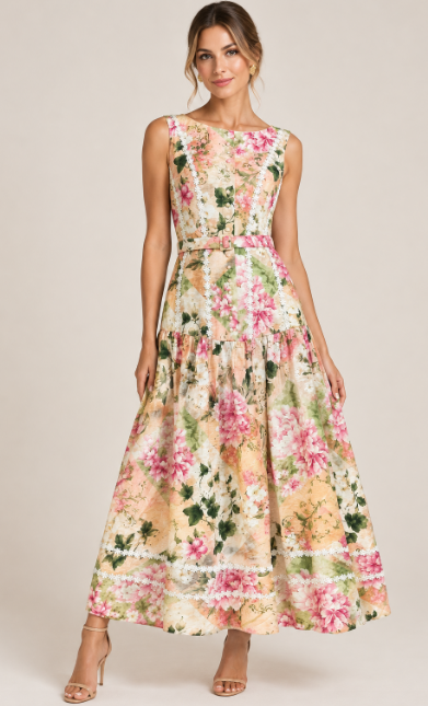 Princess Apricot dress