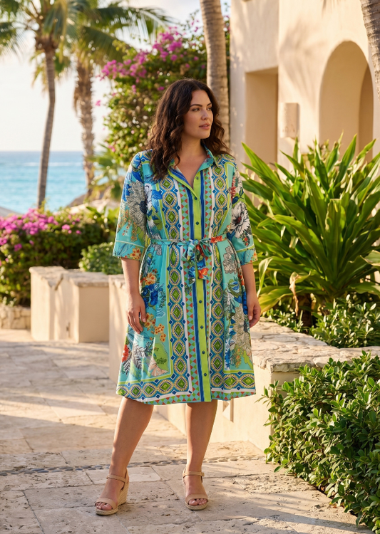 Camarge tie dress