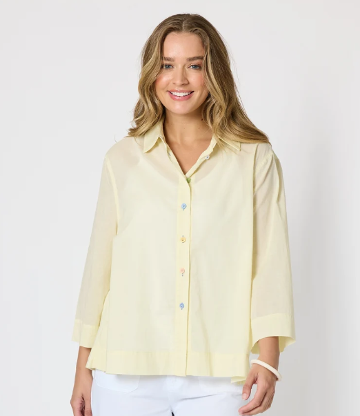 Lemon Cotton Threadz Shirt