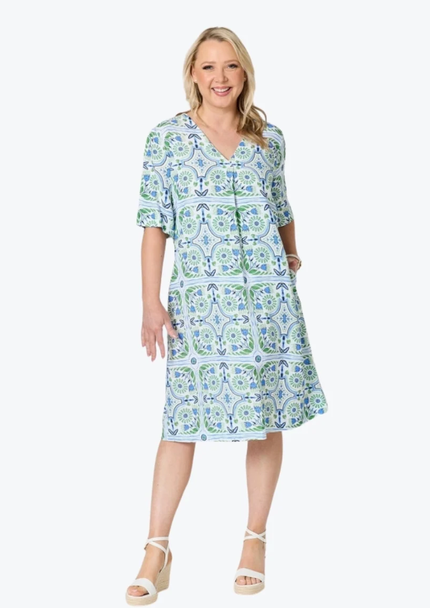 Palm Beach Fern dress