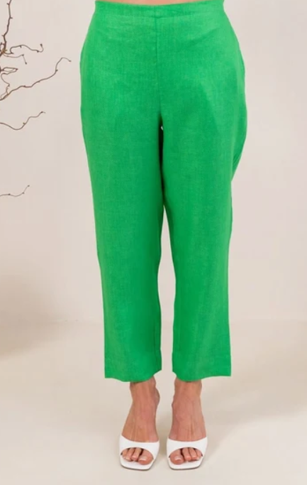 Deep emerald See saw Pants