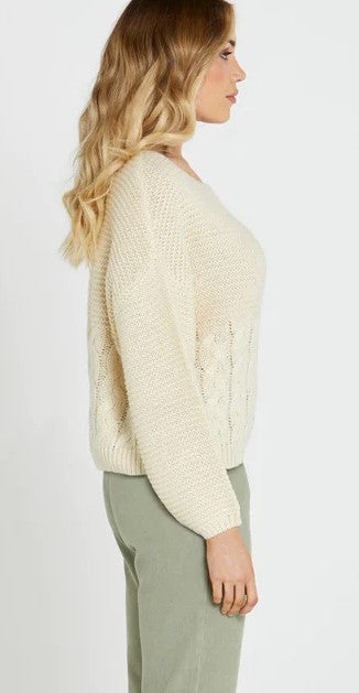 Erin knit cream jumper