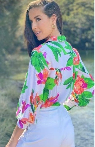 Floral blouse multi colours