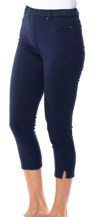 Navy stretch 3/4 pant