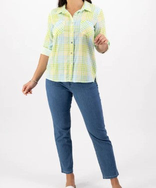 Sorbet check shirt