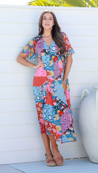 Patchwork dress