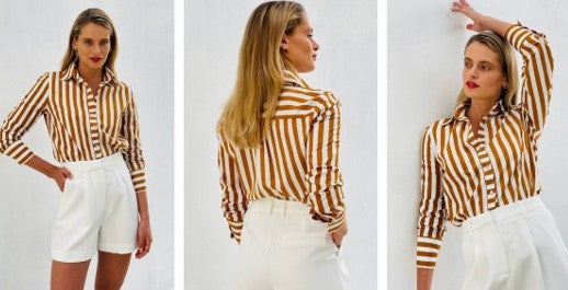 Striped shirt choc