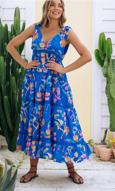 Blue Sunshine dress