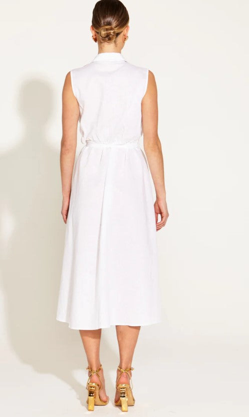 Walk in the park dress white