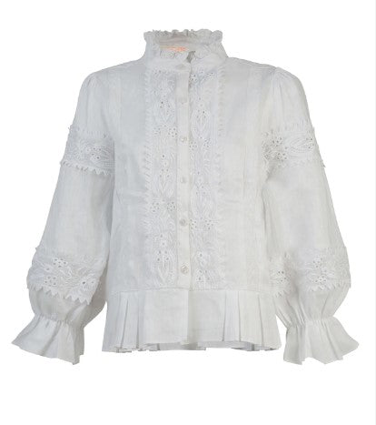 Lace age blouse