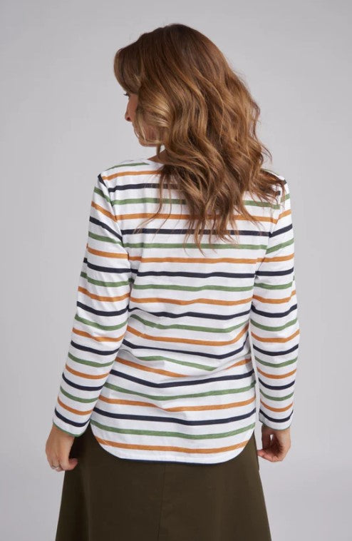 Multi stripe tshirt