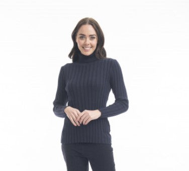 Knits turtle neck black