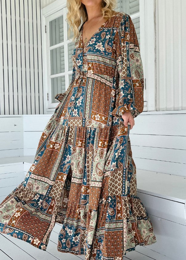 Teresa Maxi izabelle print