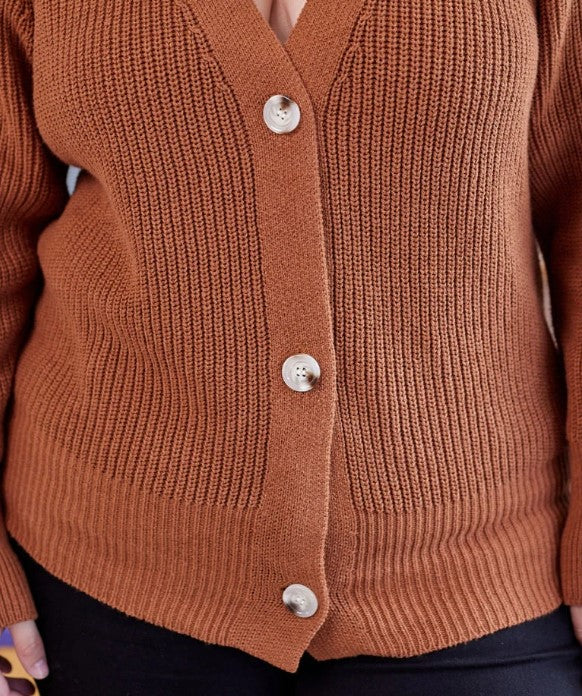 Chocolate Karli Cardigan