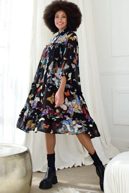 Butterfly dont fall dress