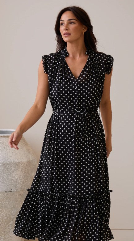 Polka Dott Broadway dress