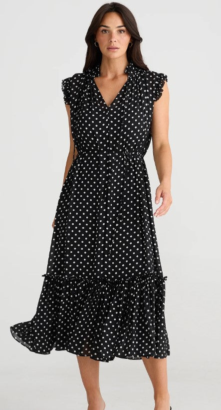 Polka Dott Broadway dress