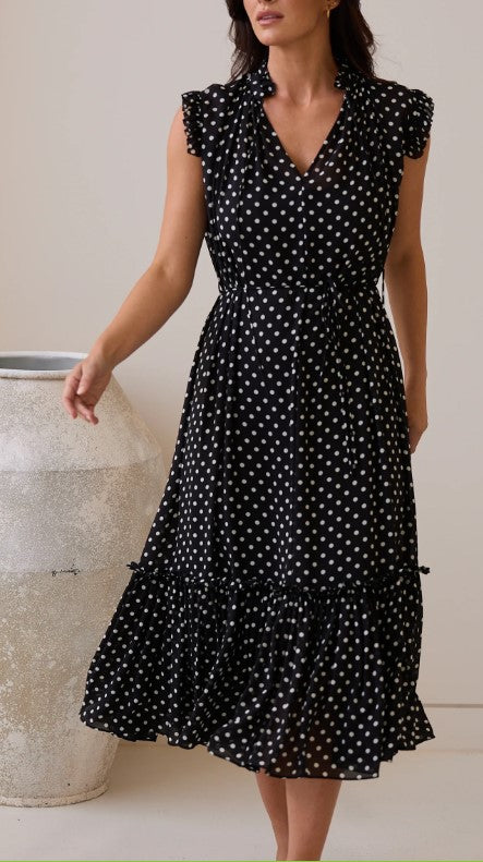 Polka Dott Broadway dress