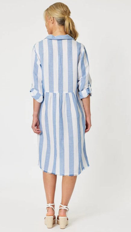 Hamptons stripe dress