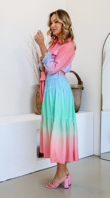 Ombre dress