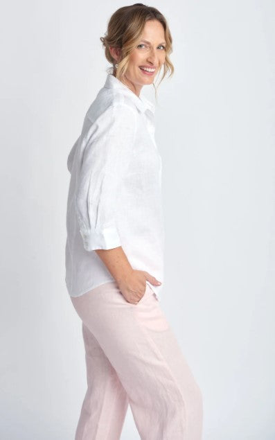 GC White Linen Shirt