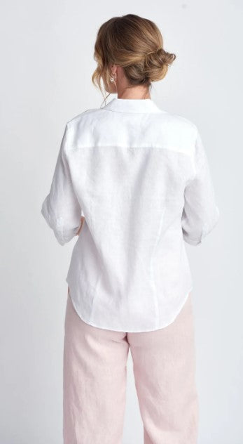 GC White Linen Shirt