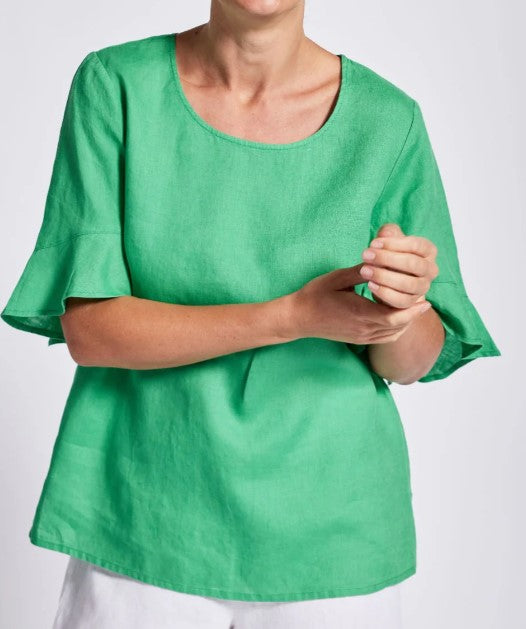 Emerald xmas blouse