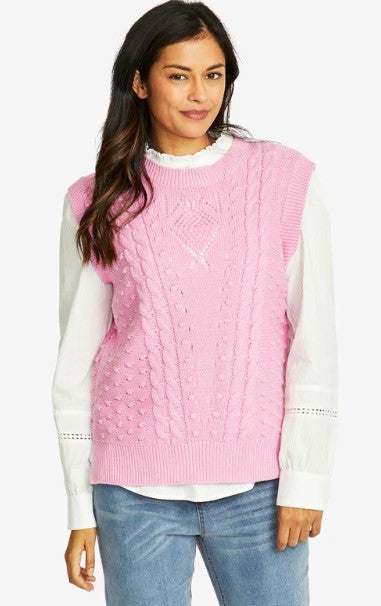 Seraphina Vest Pink